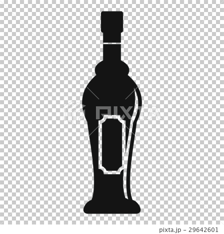 Alcohol bottle icon, simple style 29642601