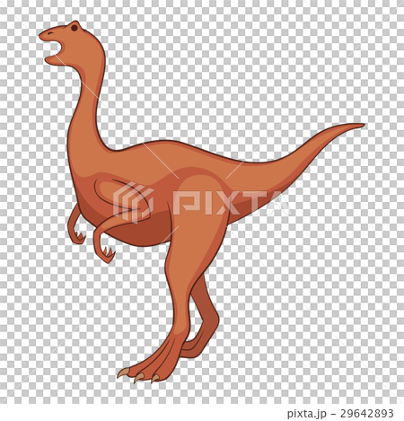 Allosaurus icon, cartoon style 29642893