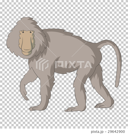 Baboons icon, cartoon style 29642900