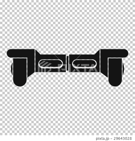 Electrical modern gyroboard icon, simple style 29643028