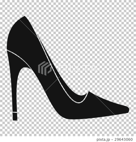 High heel shoe icon, simple style 29643060