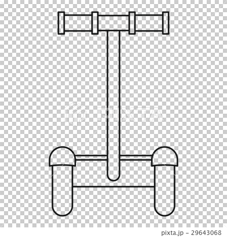 Modern ecological transport icon, outline style Modern ecological transport icon, outline style 29643068
