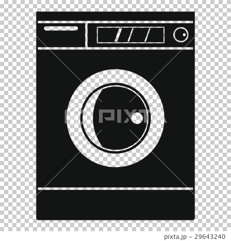 Washing machine icon, simple style Washing machine icon, simple style 29643240