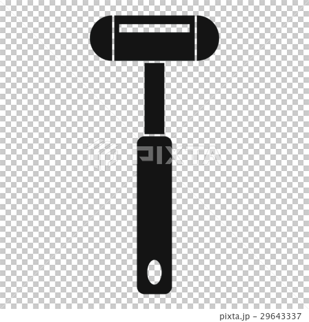 Reflex hammer icon, simple style 29643337