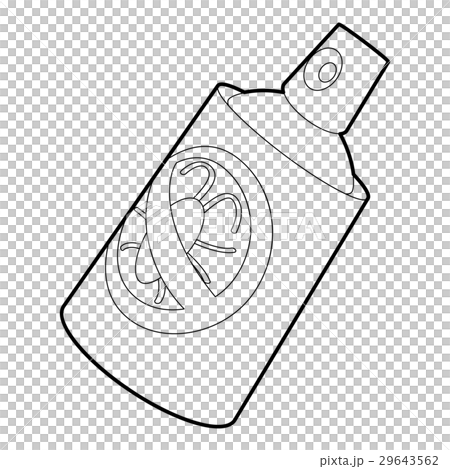 Insecticide spray icon, outline style 29643562