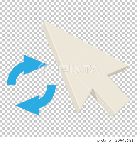 Loading pointer icon, cartoon style 29643581