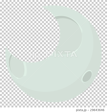 Moon icon, cartoon style Moon icon, cartoon style 29643646