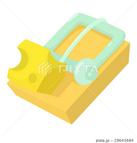 Mousetrap icon, cartoon style Mousetrap icon, cartoon style 29643684