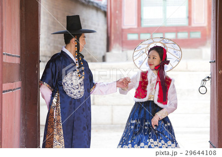 Go out with Korean traditional clothes 'Hanbok' 257 29644108