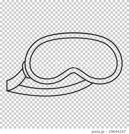 Sleeping mask icon, outline style Sleeping mask icon, outline style 29644287