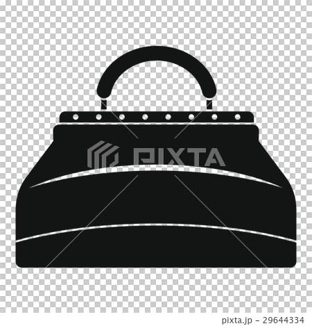 Carpetbag icon, simple style 29644334