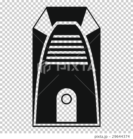 Modern electric home heater icon, simple style Modern electric home heater icon, simple style 29644374