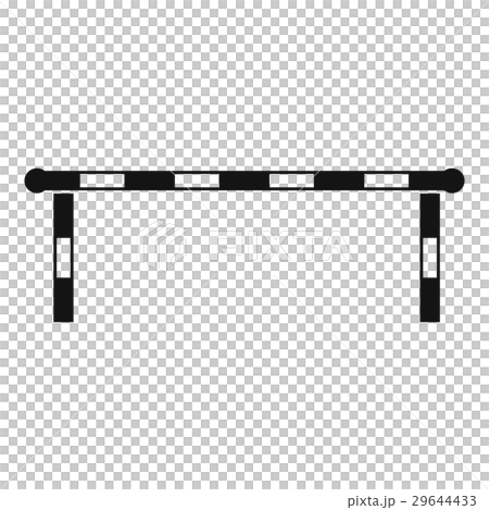 Striped barrier icon, simple style Striped barrier icon, simple style 29644433