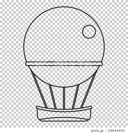 Air balloon journey icon, outline style Air balloon journey icon, outline style 29644445