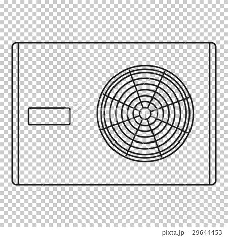 Air compressor icon, outline style 29644453
