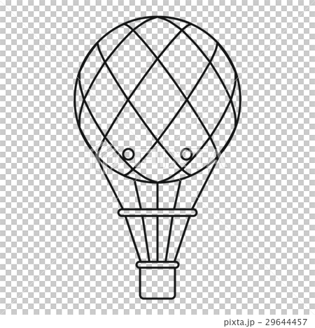 Retro helium air balloon icon, outline style Retro helium air balloon icon, outline style 29644457