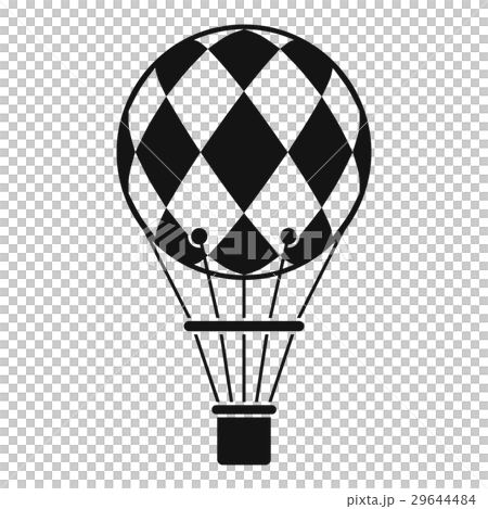 Checkered air balloon icon, simple style Checkered air balloon icon, simple style 29644484