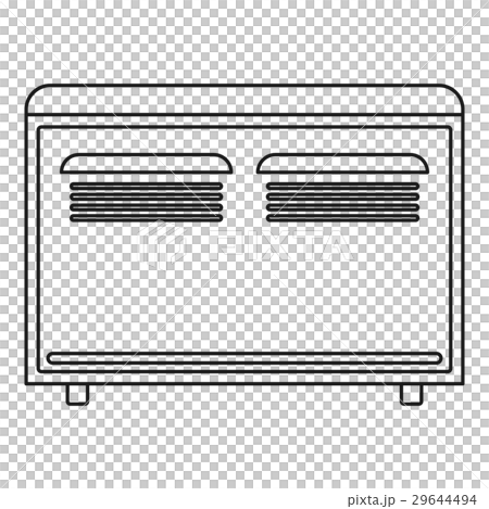 Convector heater icon, outline style Convector heater icon, outline style 29644494