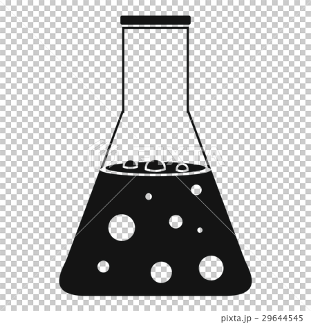 Chemical flask icon, simple style Chemical flask icon, simple style 29644545