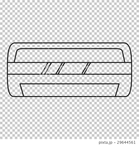 Modern air conditioner icon, outline style Modern air conditioner icon, outline style 29644561