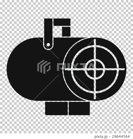 Industrial fan heater icon, simple style Industrial fan heater icon, simple style 29644564