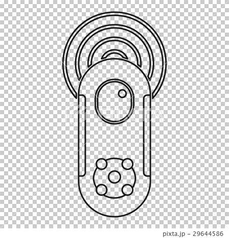 Game joystick icon, outline style Game joystick icon, outline style 29644586