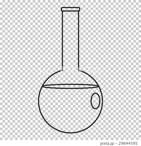 Chemical beaker icon, outline style Chemical beaker icon, outline style 29644595