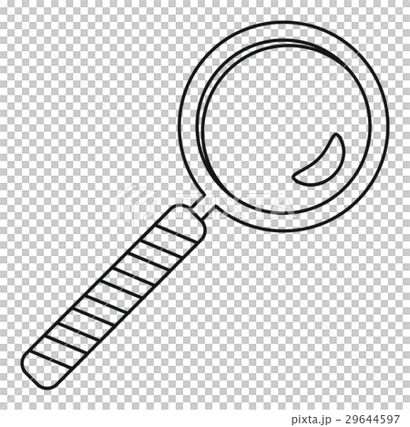 Magnify icon, outline style 29644597