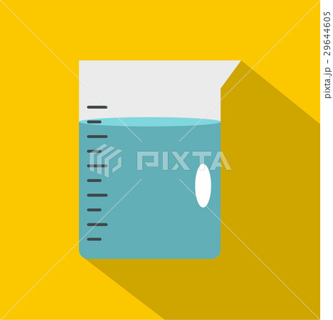 Glass pitcher of water icon, flat style Glass pitcher of water icon, flat style 29644605