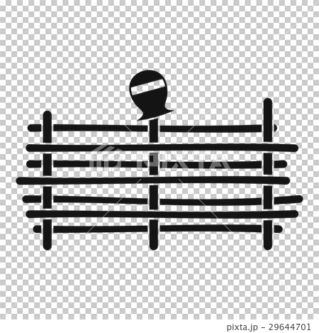 Palisade icon, simple style Palisade icon, simple style 29644701