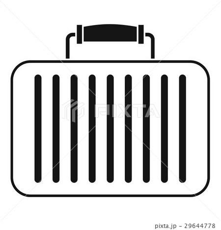 Briefcase icon, simple style 29644778