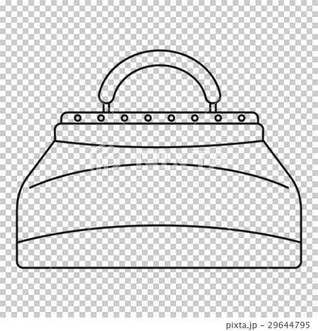 Carpetbag icon, outline style 29644795