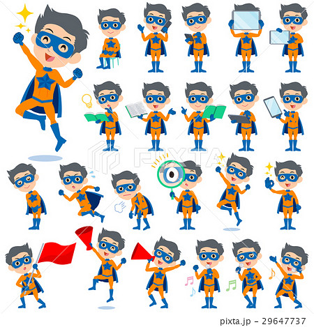 super hero man orange Blue 2 super hero man orange Blue 2 29647737