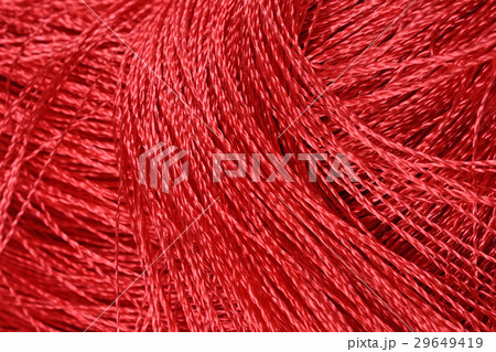 Red threads close-us 29649419