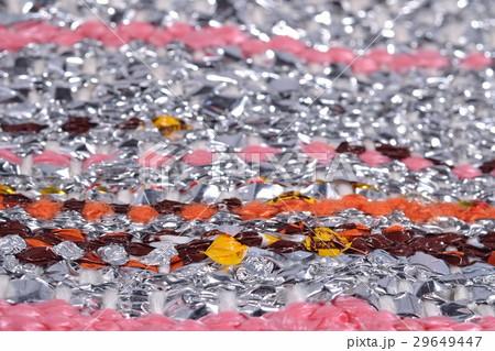 Silver weaving close up Silver weaving close up 29649447
