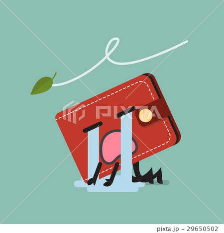 Broke wallet character 29650502