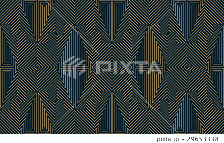Dark maze seamless background pattern. EPS8 Vector 29653338