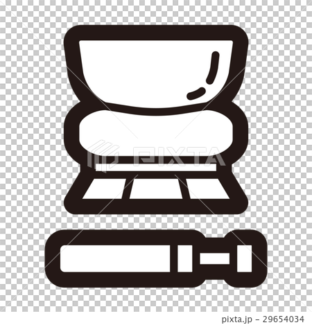 [Icon series] Monotone pictogram 29654034