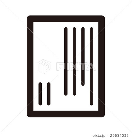 【アイコンシリーズ】モノトーン　ピクトグラム　 29654035