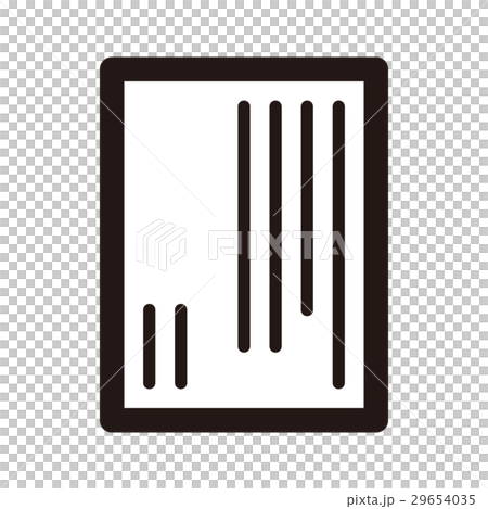 【アイコンシリーズ】モノトーン　ピクトグラム　 29654035