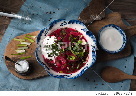 Traditional Russian and Ukrainian borsch  29657278