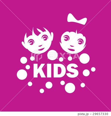 vector logo kids 29657330