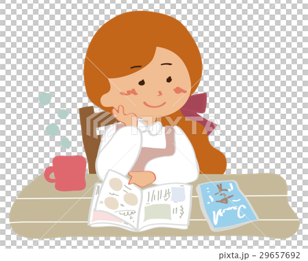 本を読む女性 29657692