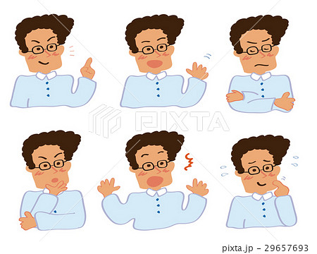 男性の表情いろいろ 29657693