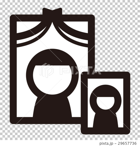 【アイコンシリーズ】モノトーン　ピクトグラム　 29657736