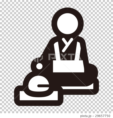 [Icon series] Monotone pictogram 29657750