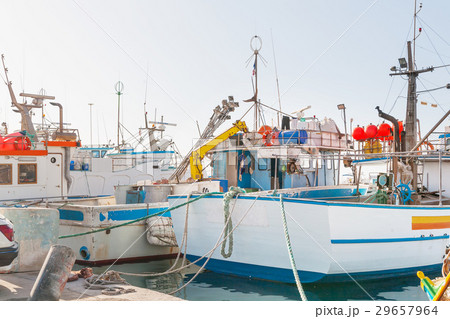 Rigging of the boat. Malta. Rigging of the boat. Malta. 29657964