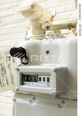 新築のガスメーター 29658449