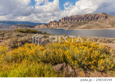 Blue Mesa Reservoir Colorado in Fall 29658594