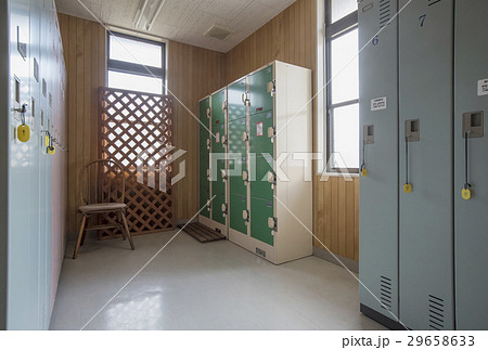 ロッカールーム 更衣室 イメージ素材 ロッカールーム 更衣室 イメージ素材 29658633